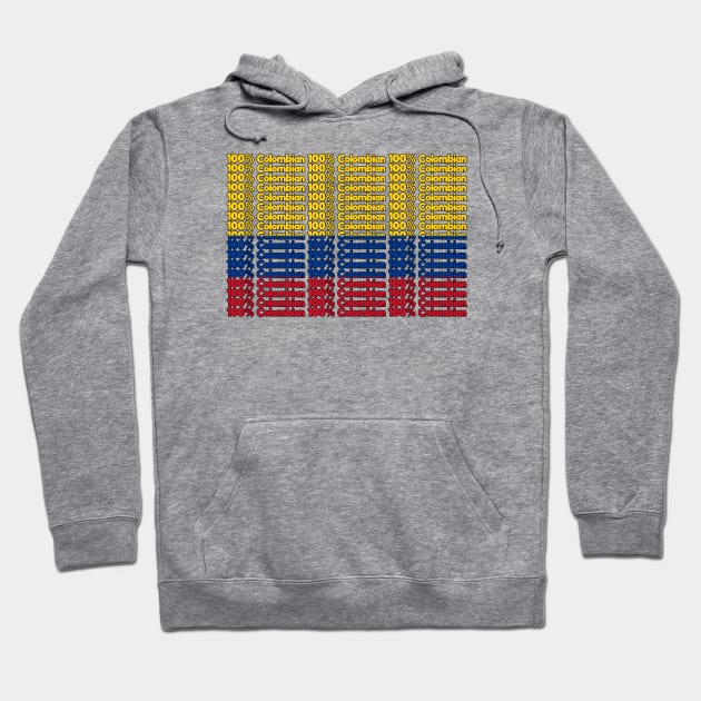 100% Colombian Hoodie by MiamiTees305